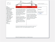 Tablet Screenshot of isi-net.com